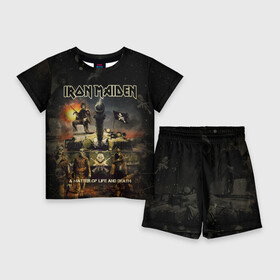 Детский костюм с шортами 3D с принтом Iron Maiden в Курске,  |  | heavy metal | iron maiden | metal | айрон мейден | группы | метал | музыка | рок | хеви метал