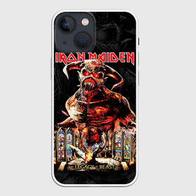 Чехол для iPhone 13 mini с принтом Iron Maiden в Курске,  |  | heavy metal | iron maiden | metal | айрон мейден | группы | метал | музыка | рок | хеви метал