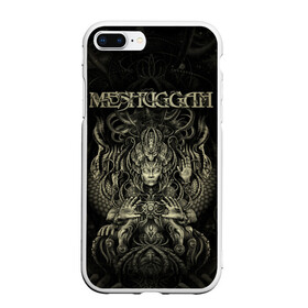 Чехол для iPhone 7Plus/8 Plus матовый с принтом Meshuggah в Курске, Силикон | Область печати: задняя сторона чехла, без боковых панелей | Тематика изображения на принте: djent | jens kidman | meshuggah | metal | грув метал | группы | метал | мешуга | музыка | рок