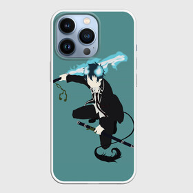 Чехол для iPhone 13 Pro с принтом Rin Okumura в Курске,  |  | ao no exorcist | blue exorcist | demon | exorcist | okumura | rin | son of satan | демон | окумура | рин | синий экзорцист | сын сатаны | экзорцист