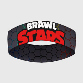 Повязка на голову 3D с принтом Brawl Stars Hexagon в Курске,  |  | brawl | brawl st | brawl stars | colt | game | hexagon | logo | mobo | pattern | poco | shelly | stars | бравл | игра | игры | кольт | лого | мобильные игры | патерн | паттерн | поко | соты | старс | шелли