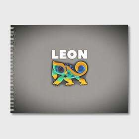 Альбом для рисования с принтом Leon (Brawl Stars) в Курске, 100% бумага
 | матовая бумага, плотность 200 мг. | Тематика изображения на принте: brawl stars | crow | game | leon | бравл | бравл стар | бравл старс | ворон | ворона | детская | детям | игра | компьютерная игра | кров | леон | персонаж | развлечение