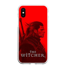 Чехол для iPhone XS Max матовый с принтом The Witcher в Курске, Силикон | Область печати: задняя сторона чехла, без боковых панелей | gerald | geralt | henry cavill | netflix | the witcher | wild hunt | witcher | ведьмак | ведьмак сериал | генри кавилл | геральд | дикая охота | нетфликс