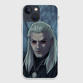 Чехол для iPhone 13 mini с принтом НЕТФЛИКС ВЕДЬМАК в Курске,  |  | gerald | geralt | henry cavill | netflix | the witcher | wild hunt | witcher | ведьмак | ведьмак сериал | генри кавилл | геральд | дикая охота | нетфликс