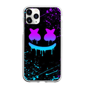 Чехол для iPhone 11 Pro Max матовый с принтом MARSHMELLO в Курске, Силикон |  | america | dj | marshmello | smile | usa | америка | маршмелло | смайл | сша