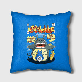 Подушка 3D с принтом My Neighbor Totoro в Курске, наволочка – 100% полиэстер, наполнитель – холлофайбер (легкий наполнитель, не вызывает аллергию). | состоит из подушки и наволочки. Наволочка на молнии, легко снимается для стирки | anime | hayao miyazaki | japanese | meme | miyazaki | piano | studio ghibli | tokyo | totoro | гибли | котобус | мой | сосед | сусуватари | тонари | тоторо | хаяо миядзаки