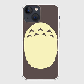 Чехол для iPhone 13 mini с принтом Животик Тоторо в Курске,  |  | anime | hayao miyazaki | japanese | meme | miyazaki | piano | studio ghibli | tokyo | totoro | гибли | котобус | мой | сосед | сусуватари | тонари | тоторо | хаяо миядзаки
