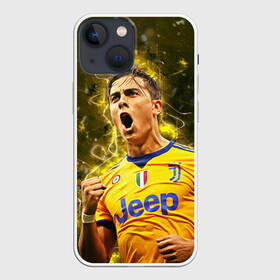 Чехол для iPhone 13 mini с принтом Ювентус Дибала в Курске,  |  | champions | dybala | football | juventus | paulo | paulo dybal | soccer | uefa | world cup | аргентина | дибала | лига чемпионов | пауло | пауло дибала | сборная аргентины | футбол | юве | ювентус