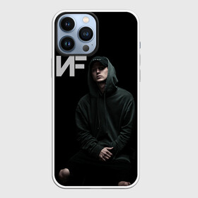 Чехол для iPhone 13 Pro Max с принтом NF в Курске,  |  | Тематика изображения на принте: nf | rap | real music | rnb | the search | нф | рэп