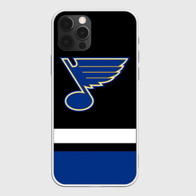 Чехол для iPhone 12 Pro с принтом Сент-Луис Блюз НХЛ в Курске, силикон | область печати: задняя сторона чехла, без боковых панелей | blues | hockey | nhl | st. louis | st. louis blues | usa | блюз | нхл | сент луис | сент луис блюз | спорт | сша | хоккей | шайба