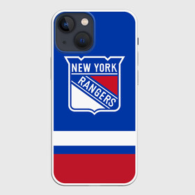 Чехол для iPhone 13 mini с принтом Нью Йорк Рейнджерс НХЛ в Курске,  |  | hockey | new york | new york rangers | nhl | rangers | usa | нхл | нью йорк | нью йорк рейнджерс | рейнджерс | спорт | сша | хоккей | шайба