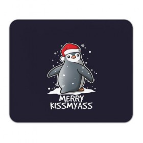 Коврик для мышки прямоугольный с принтом Santa penguin в Курске, натуральный каучук | размер 230 х 185 мм; запечатка лицевой стороны | christmas | claus | jingle | merry | santa | елка | игрушки | клаус | клюв | колокольчик | новый год | олени | пингвин | подарок | праздник | рождество | санта | снег | снежинки | шапка