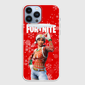 Чехол для iPhone 13 Pro Max с принтом FORTNITE НОВОГОДНИЙ. в Курске,  |  | 2020 | christmas | fortnite | snow | winter | winter is coming | зима близко | игра | новогодний | новый год | новый год 2020 | персонаж | снег | снежинки | фортнайт | фортнайт новогодний