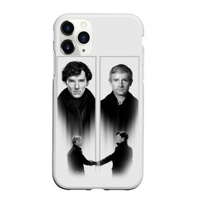 Чехол для iPhone 11 Pro Max матовый с принтом Sherlock в Курске, Силикон |  | 221b | bbc | benedict cumberbatch | john watson | mark gatiss | martin freeman | sherlock holmes | steven moffat | бейкер | джон ватсон | мориарти | стрит | шерлок