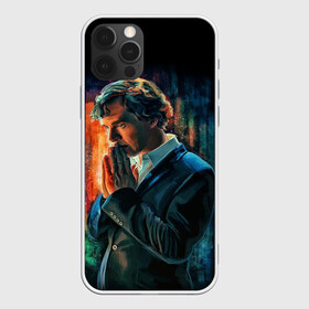 Чехол для iPhone 12 Pro Max с принтом Sherlock в Курске, Силикон |  | Тематика изображения на принте: 221b | bbc | benedict cumberbatch | john watson | mark gatiss | martin freeman | sherlock holmes | steven moffat | бейкер | джон ватсон | мориарти | стрит | шерлок