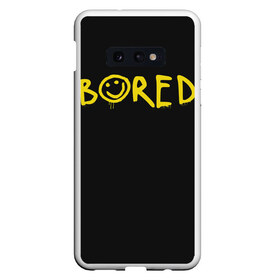 Чехол для Samsung S10E с принтом Sherlock Bored в Курске, Силикон | Область печати: задняя сторона чехла, без боковых панелей | Тематика изображения на принте: 221b | bbc | benedict cumberbatch | john watson | mark gatiss | martin freeman | sherlock holmes | steven moffat | бейкер | джон ватсон | мориарти | стрит | шерлок