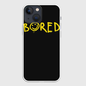 Чехол для iPhone 13 mini с принтом Sherlock Bored в Курске,  |  | 221b | bbc | benedict cumberbatch | john watson | mark gatiss | martin freeman | sherlock holmes | steven moffat | бейкер | джон ватсон | мориарти | стрит | шерлок