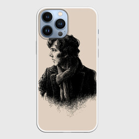 Чехол для iPhone 13 Pro Max с принтом Sherlock в Курске,  |  | Тематика изображения на принте: 221b | bbc | benedict cumberbatch | john watson | mark gatiss | martin freeman | sherlock holmes | steven moffat | бейкер | джон ватсон | мориарти | стрит | шерлок