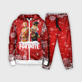 Детский костюм 3D с принтом Новогодний Fortnite в Курске,  |  | 2020 | christmas | fortnite | fortnite 2 | fortnite chapter 2 | fortnite2 | fortnite: chapter 2 | new year | snow | winter | игры | новогодний | новый год | фортнайт | фортнайт 2