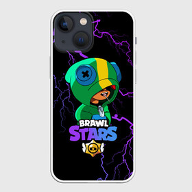 Чехол для iPhone 13 mini с принтом Brawl Stars LEON в Курске,  |  | 8 bit | 8 бит | brawl | brawl stars | crow | leon | stars | бравл | бравл старс | браво старс | игра | компьютерная | кров | леон | онлайн | старс