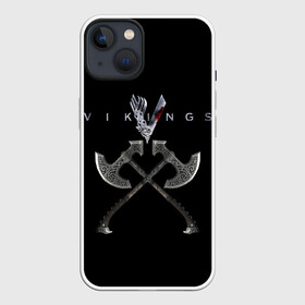 Чехол для iPhone 13 с принтом Vikings в Курске,  |  | mgm television | vikings | викинги | майкл хёрст | скандинавия