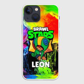 Чехол для iPhone 13 mini с принтом BRAWL STARS LEON в Курске,  |  | 2020 | android | brawl stars | crow | games | leon | mobile game | stars | бравл старс | ворон | игры | леон | мобильные игры