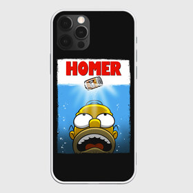 Чехол для iPhone 12 Pro Max с принтом Homer в Курске, Силикон |  | Тематика изображения на принте: bart | beer | family | homer | jaws | lisa | maggie | marge | shark | simpson | simpsons | thesimpsons | акула | барт | гомер | лиза | мардж | мегги | семья | симпсоны | челюсти