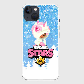Чехол для iPhone 13 с принтом Brawl Stars Leon Unicorn в Курске,  |  | 2020 | brawl | brawl stars | christmas | leon | new year | stars | бравл старс | брол старс | единорог | зима | игра | леон | новогодний | новый год | рождество | снег | снежинки