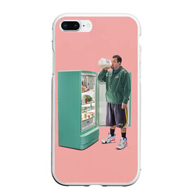 Чехол для iPhone 7Plus/8 Plus матовый с принтом Адам Сэндлер в Курске, Силикон | Область печати: задняя сторона чехла, без боковых панелей | actor | adam sandler | comedian | адам сэндлер | актер | комедиант