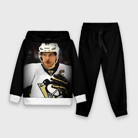 Детский костюм 3D (с толстовкой) с принтом Сидни Кросби в Курске,  |  | canada | crosby | hockey | nhl | penguins | pittsburgh | pittsburgh penguins | usa | канада | кросби | нхл | пингвинз | питтсбург | питтсбург пингвинз | сидни кросби | спорт | сша | хоккей | шайба