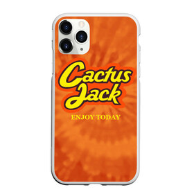 Чехол для iPhone 11 Pro матовый с принтом Cactus Jack в Курске, Силикон |  | Тематика изображения на принте: reeses puffs | travis scott | джэк | кактус | трэвис скотт
