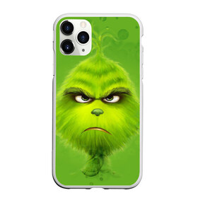 Чехол для iPhone 11 Pro матовый с принтом The Grinch в Курске, Силикон |  | Тематика изображения на принте: christmas | claus | grinch stole | how the | jingle | merry | santa | гринч | гуманоид | диккенс | ктоград | олени | рождество | снежинки | чарльз