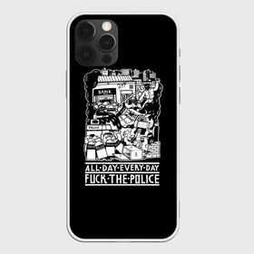 Чехол для iPhone 12 Pro Max с принтом Fuck the police в Курске, Силикон |  | hooligan | police | протест