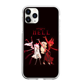 Чехол для iPhone 11 Pro матовый с принтом Hazbin Hotel Welcome to Hell в Курске, Силикон |  | alastor | angel | charlie | dust | hazbin | hotel | husk | katie | pentious | sir | vaggie | аластор | вэгги | даст | кэти | отель | пентиус | сэр | хазбин | хаск | чарли | энджел