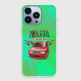 Чехол для iPhone 13 Pro с принтом Mafia в Курске,  |  | 2107 | mafia | бандиты | ваз | мафия | машины | семерка | таз | тазы