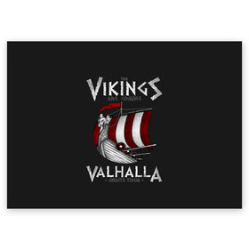 Поздравительная открытка с принтом Vikings Valhalla в Курске, 100% бумага | плотность бумаги 280 г/м2, матовая, на обратной стороне линовка и место для марки
 | floki | history | ivar | lagertha | ragnar lothbrok | rollo | the boneless | бескостный | викинги | ивар | история | лагерта | рагнар лодброк | ролло | флоки