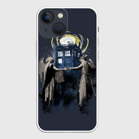 Чехол для iPhone 13 mini с принтом Doctor Who в Курске,  |  | bbc | dimension | dr who | jenna coleman | jodie whittaker | matt smith | relative | resolution | space | tardis | the doctor | time | галлифрей | джоди уиттакер | доктор кто | тардис