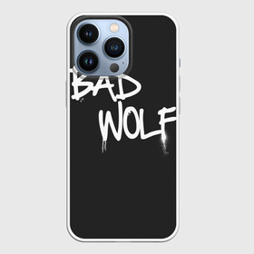 Чехол для iPhone 13 Pro с принтом Bad wolf в Курске,  |  | bbc | dimension | dr who | jenna coleman | jodie whittaker | matt smith | relative | resolution | space | tardis | the doctor | time | галлифрей | джоди уиттакер | доктор кто | тардис