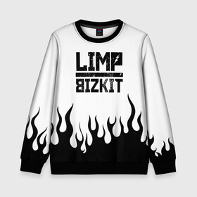 Детский свитшот 3D с принтом Limp Bizkit  в Курске, 100% полиэстер | свободная посадка, прямой крой, мягкая тканевая резинка на рукавах и понизу свитшота | bizkit | limp | limp bizkit | music | rock | бизкиты | лимп бизкит | лимпы | липкие письки | музыка | рок