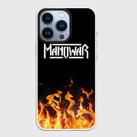 Чехол для iPhone 13 Pro с принтом Manowar в Курске,  |  | Тематика изображения на принте: man of war | manowar | music | rock | мановар | музыка | рок