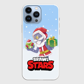 Чехол для iPhone 13 Pro Max с принтом Brawl Stars. Christmas Barley в Курске,  |  | Тематика изображения на принте: bo | brawl | brock | bull | colt | dynamike | elprimo | jessie | leon | moba | nita | shelly | stars | бо | брок | булл | джесси | динамайк | кольт | леон | нита | шелли | эльпримо