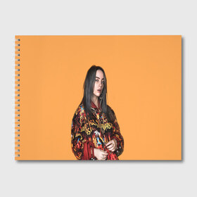 Альбом для рисования с принтом Billie eilish (+ на спине) в Курске, 100% бумага
 | матовая бумага, плотность 200 мг. | billie | eilish | xanny | айлишь | билли