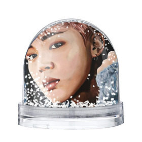 Снежный шар с принтом Jimin BTS в Курске, Пластик | Изображение внутри шара печатается на глянцевой фотобумаге с двух сторон | bts | jimin | бтс | группа | корея | чимин