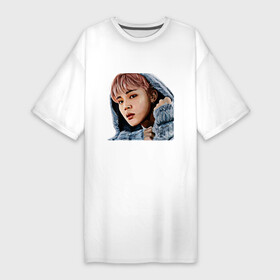 Платье-футболка хлопок с принтом Jimin BTS в Курске,  |  | bts | jimin | бтс | группа | корея | чимин