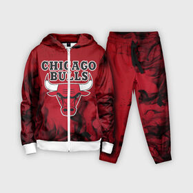 Детский костюм 3D с принтом CHICAGO BULLS | ЧИКАГО БУЛЛС в Курске,  |  | 23 | bright | bulls | chicago bulls | fire | flame | heat | jordan | light | logo | michael jordan | nba | paris saint germain | psg | red | sport | wildfire | быки | джордан | искры | лого | майкл джордан | огненный | огонь | пламя | пожар