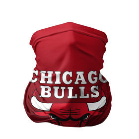 Бандана-труба 3D с принтом CHICAGO BULLS в Курске, 100% полиэстер, ткань с особыми свойствами — Activecool | плотность 150‒180 г/м2; хорошо тянется, но сохраняет форму | bulls | chicago | chicago bulls | nba | red bulls | usa | америка | быки | нба | сша | чикаго буллс