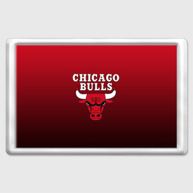 Магнит 45*70 с принтом CHICAGO BULLS в Курске, Пластик | Размер: 78*52 мм; Размер печати: 70*45 | Тематика изображения на принте: bulls | chicago | chicago bulls | nba | red bulls | usa | америка | быки | нба | сша | чикаго буллс