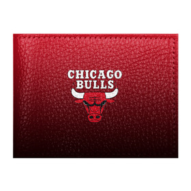 Обложка для студенческого билета с принтом CHICAGO BULLS в Курске, натуральная кожа | Размер: 11*8 см; Печать на всей внешней стороне | bulls | chicago | chicago bulls | nba | red bulls | usa | америка | быки | нба | сша | чикаго буллс