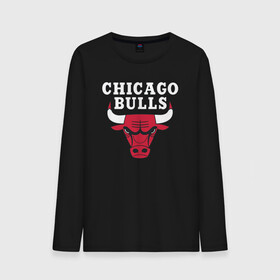 Мужской лонгслив хлопок с принтом CHICAGO BULLS в Курске, 100% хлопок |  | bulls | chicago | chicago bulls | nba | red bulls | usa | америка | быки | нба | сша | чикаго буллс