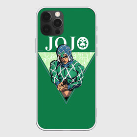 Чехол для iPhone 12 Pro Max с принтом JoJo Bizarre Adventure в Курске, Силикон |  | aureo | battle tendency | blood | crusaders | dio | giorno | giovanna | golden | jjba | jojo memes | jojos | jotaro | manga | phantom | stardust | vento aureo | wind | джо джо | манга